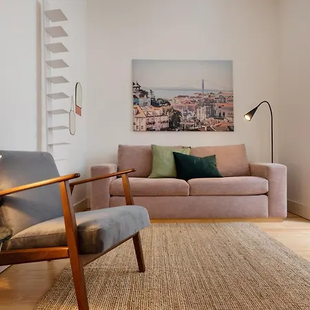公寓 Modern 1bdr In Downtown By Lovelystay Lisboa